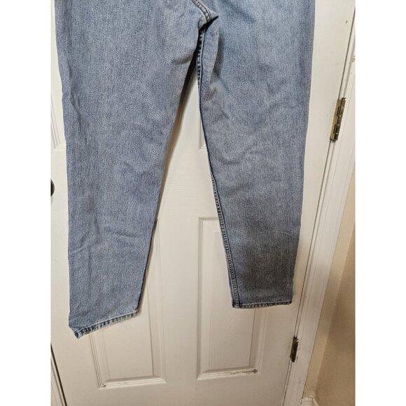 VTG DKNY Denim Blue Jeans (Women's 12) Made In USA Light Wash 12x30 - Picture 8 of 10